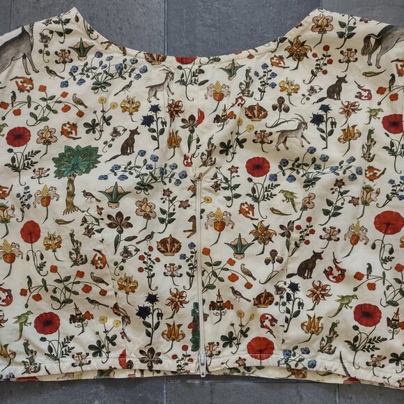 Samantha Pleet Illuminated crop top - ivory - 8 - Picture 5 of 6